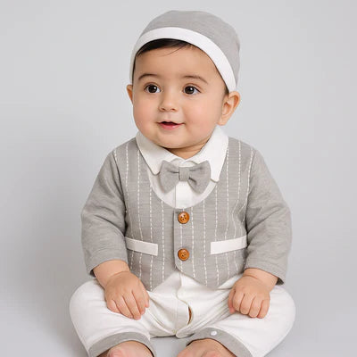 Baby Romper+FREE Pampers Pack