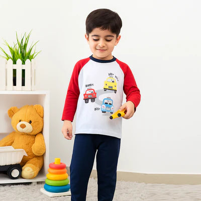 Beep Beep Cars Tee & Pants Set