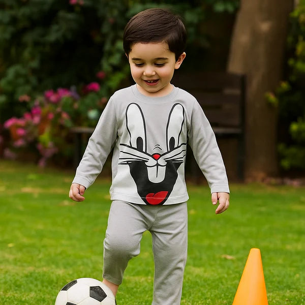 Bunny Smile Toddler Outfit