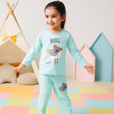 Koala Pajama Set for Girls