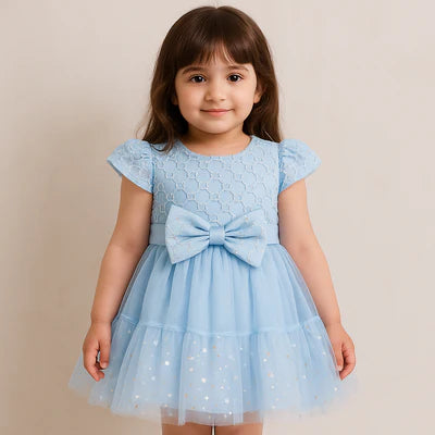 Sky Blue Party Dress