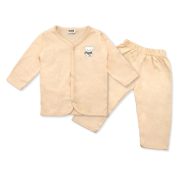 Baby cotton  NightSuit - Beige